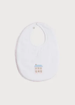 Bibs | Bibs | Pepa London House Embroidered Cotton Bib