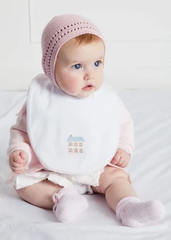 Bibs | Bibs | Pepa London House Embroidered Cotton Bib