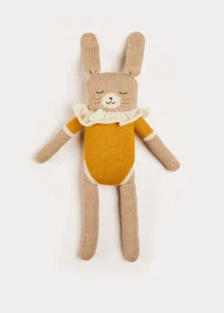 Toys & Books | Toys & Books | Pepa London Knitted Bunny Toy in Brown
