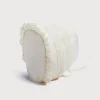Bonnets & Booties | Bonnets & Booties | Pepa London Lace Trim Bonnet in Ivory (3mths-2yrs)