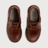 Boat Shoes & Loafers | Loafers | Pepa London Leather Boat Shoes in Tan (26-34EU)