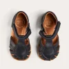 Sandals | Sandals | Pepa London Leather Fishermans Sandals in Navy (21-27EU)