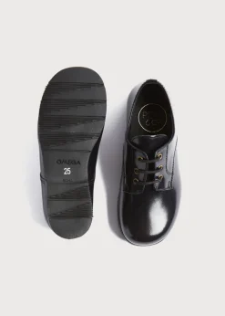 School Shoes | Shoes | Pepa London Leather Lace-Up Black Shoes (25-33EU)