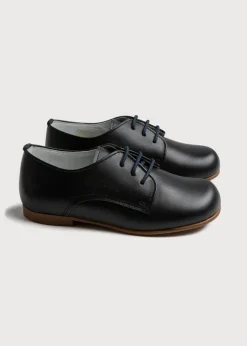 Shoes | Lace Ups | Pepa London Leather Lace-Up Navy Shoes (20-34EU)