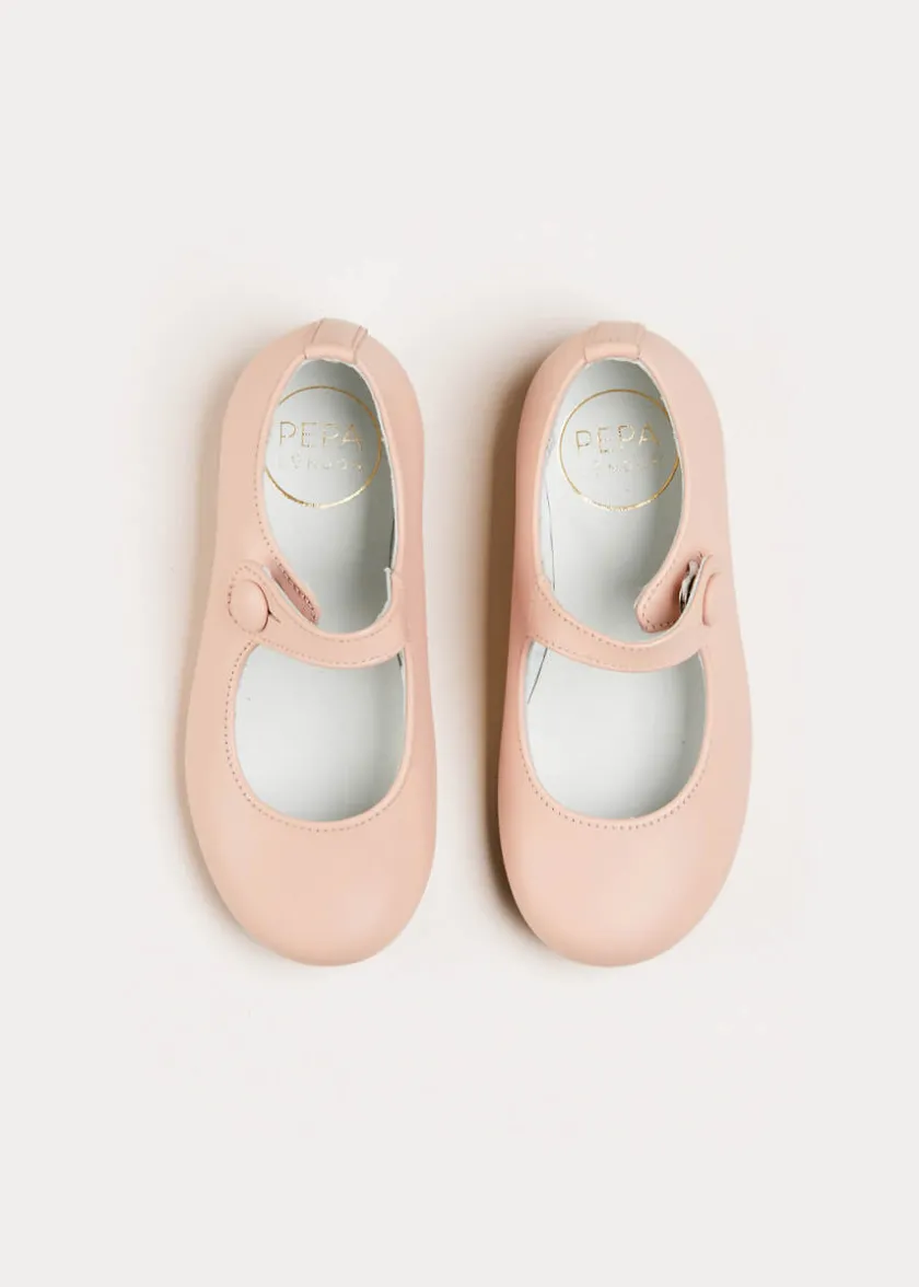 Mary Jane Shoes | Mary Jane Shoes | Pepa London Leather Mary Jane Shoes in Pink (24-34EU)