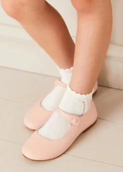 Mary Jane Shoes | Mary Jane Shoes | Pepa London Leather Mary Jane Shoes in Pink (24-34EU)