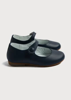 Mary Jane Shoes | Mary Janes | Pepa London Leather Mary Jane Shoes in Navy (24-35EU)