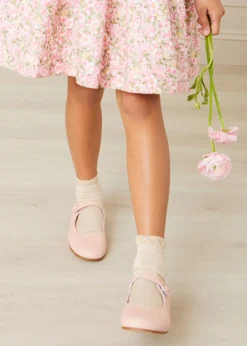 Mary Jane Shoes | Mary Jane Shoes | Pepa London Leather Mary Jane Shoes in Pink (24-34EU)