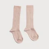 Socks & Tights | Socks & Tights | Pepa London Light Pink Ribbed Knee-High Socks (3mths-10yrs)
