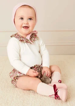 Socks & Tights | Socks & Tights | Pepa London Light Pink Ribbed Knee-High Socks (3mths-10yrs)