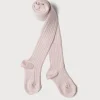 Socks & Tights | Socks & Tights | Pepa London Light Pink Ribbed Tights (0mths-10yrs)