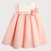 Dresses | Dresses | Pepa London Linen Blend Trapeze Dress in Peach Orange (12mths-10yrs)