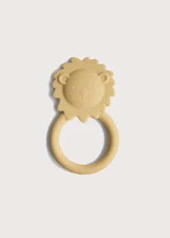 Gifting | Dummies & Teethers | Pepa London Lion Teether in Yellow