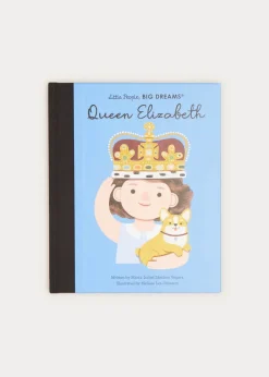 Toys & Books | Toys & Books | Pepa London Little People, Big Dreams - Queen Elizabeth Book in Blue