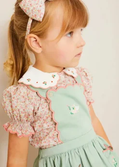 Hair Accessories | Hair Accessories | Pepa London Mabel Floral Hairband in Coral