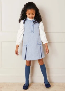 Tops & Blouses | Tops & Bodysuits | Pepa London Mao Collar Romantic Blouse in White (18mths-10yrs)