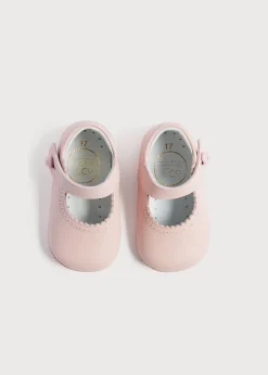 Mary Jane Shoes | Mary Janes | Pepa London Mary Jane Pram Shoes in Pink (17-20EU)