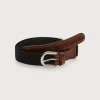 Belts & Braces | Pepa London Navy Belt