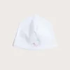 Gifting | Bonnets & Booties | Pepa London Newborn Bonnet with Rocking Horse Embroidery Pink (0-3mths)