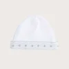 Bonnets & Booties | Bonnets & Booties | Pepa London Newborn Hat with Green Hand Smocked Detail (0-3mths)