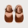 Sandals | Sandals | Pepa London Open Toe Leather Sandals in Brown (17-30EU)