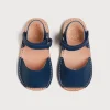Sandals | Sandals | Pepa London Open Toe Leather Sandals in Blue (17-30EU)