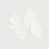 Socks | Socks & Tights | Pepa London Openwork short socks White (0mths-8yrs)