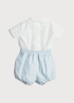 Two-piece Sets | Two-piece Sets | Pepa London Peter Pan Collar Two Piece Set in Pale Blue (3mths-4yrs)