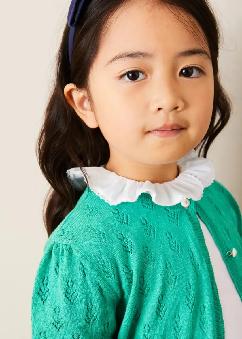 Tops & Blouses | Tops & Bodysuits | Pepa London Piculina Trim Top in White (2-10yrs)