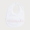 Bibs | Bibs | Pepa London Pink Hand Smocked Bib