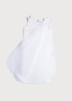 Nightwear | Towels, Blankets & Sleeping Bags | Pepa London Pink Hand Smocked Sleeping Bag (3-18mths)