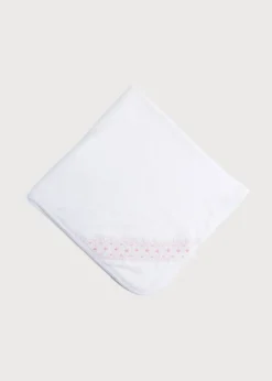 Towels, Blankets & Sleeping Bags | Towels, Blankets & Sleepwear | Pepa London Pink Hand Smocked Towel