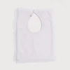 Bibs | Bibs | Pepa London Pink Striped Cotton Bib