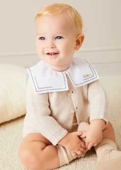 Bloomers, Shorts & Trousers | Bloomers & Pants | Pepa London Plain Bloomers With Braces in White (6mths-2yrs)