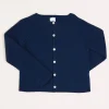 Knitwear & Cardigans | Knitwear & Cardigans | Pepa London Plain Cardigan in Navy (6mths-10yrs)