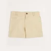 Shorts & Trousers | Pepa London Plain Chino Shorts in Camel (4-10yrs)
