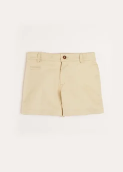 Shorts & Trousers | Pepa London Plain Chino Shorts in Camel (4-10yrs)