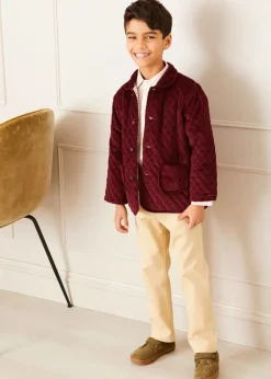 Shorts & Trousers | Pepa London Plain Five Pocket Chino Trousers in Camel (4-10yrs)