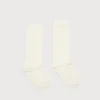 Socks | Socks & Tights | Pepa London Plain high socks - Cream (0mths-10yrs)