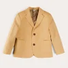 Coats & Jackets | Pepa London Plain Light Linen Blazer in Beige (4-10yrs)