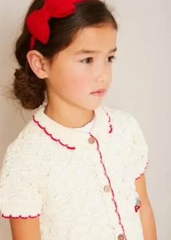 Hair Accessories | Hair Accessories | Pepa London Plain Linen Hairband in Red