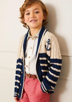 Shorts & Trousers | Pepa London Plain Linen Shorts in Red (4-10yrs)