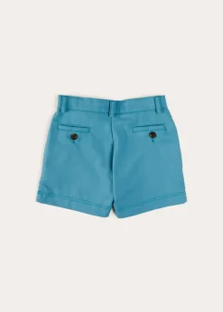 Shorts & Trousers | Pepa London Plain Pocket Detail Shorts in Blue (4-10yrs)