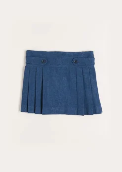 Skirts & Shorts | Pepa London Pleated Kilt Skirt in Blue (4-10yrs)