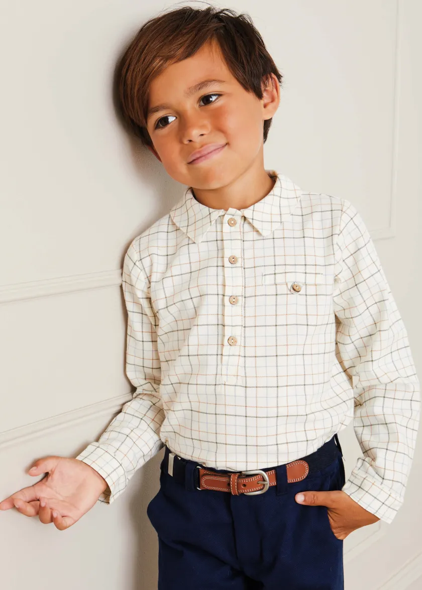 Shorts & Trousers | Pepa London Pocket Detail Chino Trousers in Navy (4-10yrs)