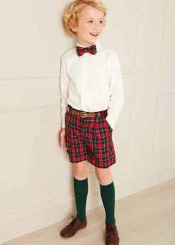 Tops & Shirts | Pepa London Polo Collar Long Sleeve Oxford Shirt in White (4-10yrs)