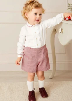Socks | Socks & Tights | Pepa London Ribbed Knitted Knee Socks in Cream (0mths-10yrs)