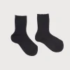 Socks | Socks & Tights | Pepa London Ribbed short socks - Navy (0mths-10yrs)