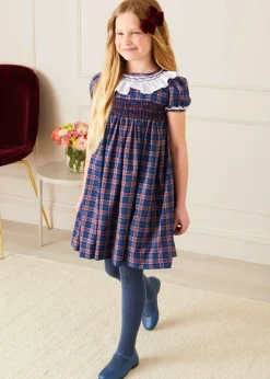 Socks & Tights | Socks & Tights | Pepa London Ribbed Tights in Denim (0mths-10yrs)