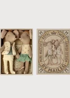 Toys & Books | Toys & Books | Pepa London Royal Twin Mice in Matchbox
